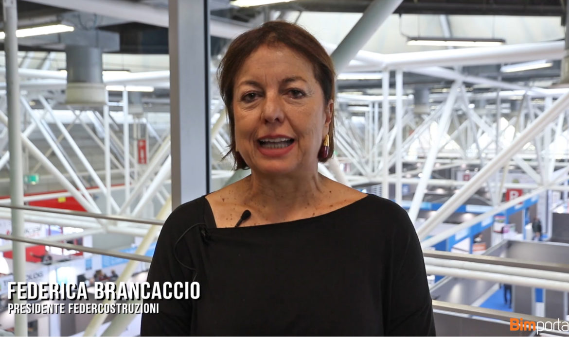 Video intervista a Federica Brancaccio, Presidente Federcostruzioni