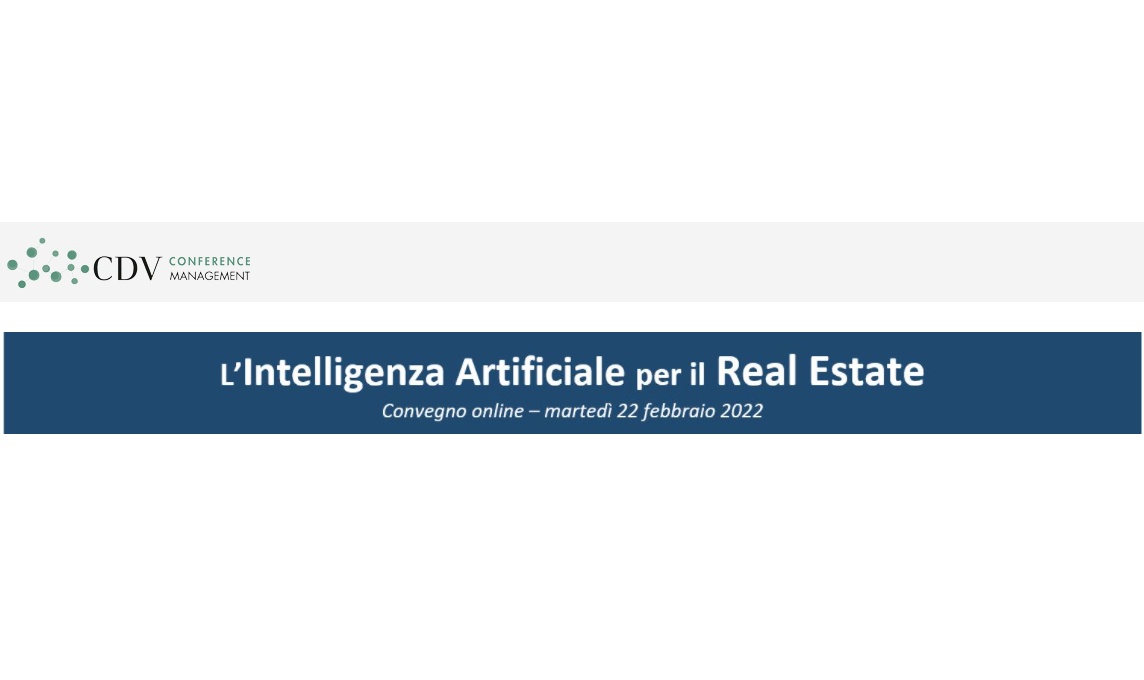 22 febbraio – L’Intelligenza Artificiale per il Real Estate