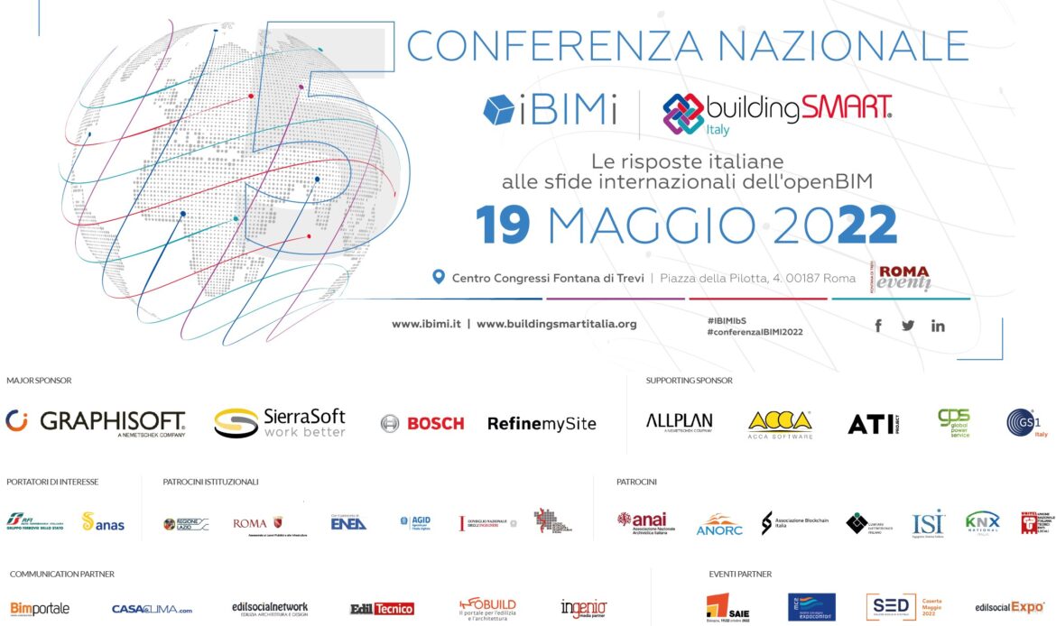 19 maggio 2022 – 5° Conferenza Nazionale IBIMI – buildingSMART Italy