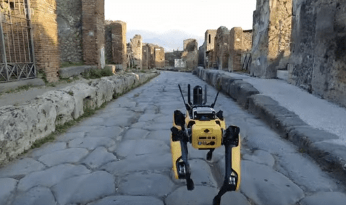 La tecnologia al servizio dell’archeologia: le sperimentazioni a Pompei