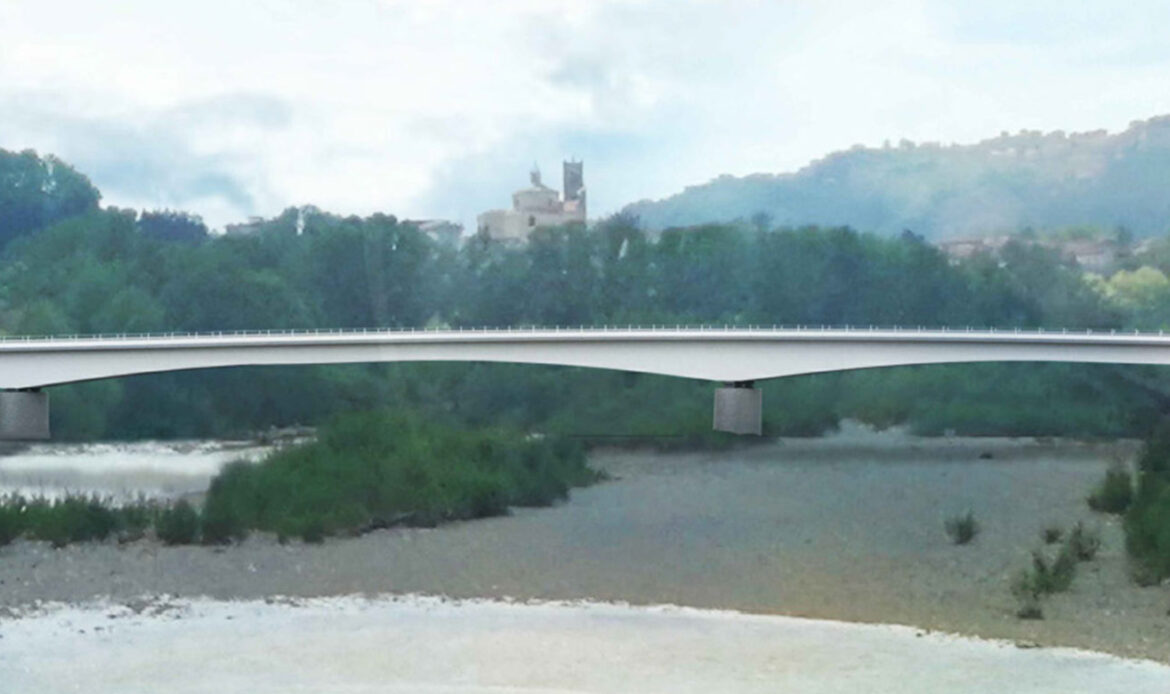 Il progetto innovativo del ponte sul fiume Magra