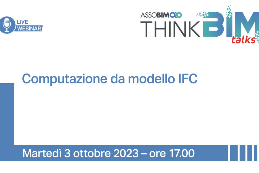 3 ottobre 2023 – Computazione da modello IFC